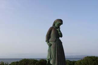 Mother of Aegina statue.